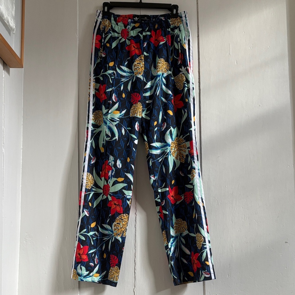Adidas Her Studio Multicolor Patterned Track Pants